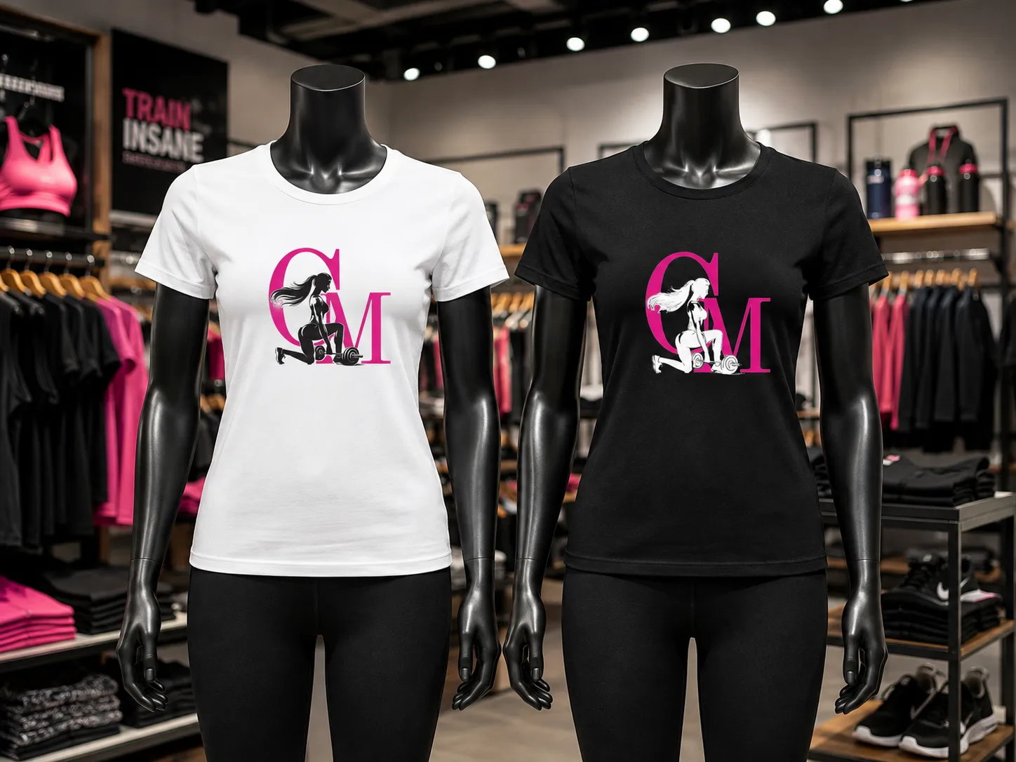 Дамска Тениска „Gym Lady“