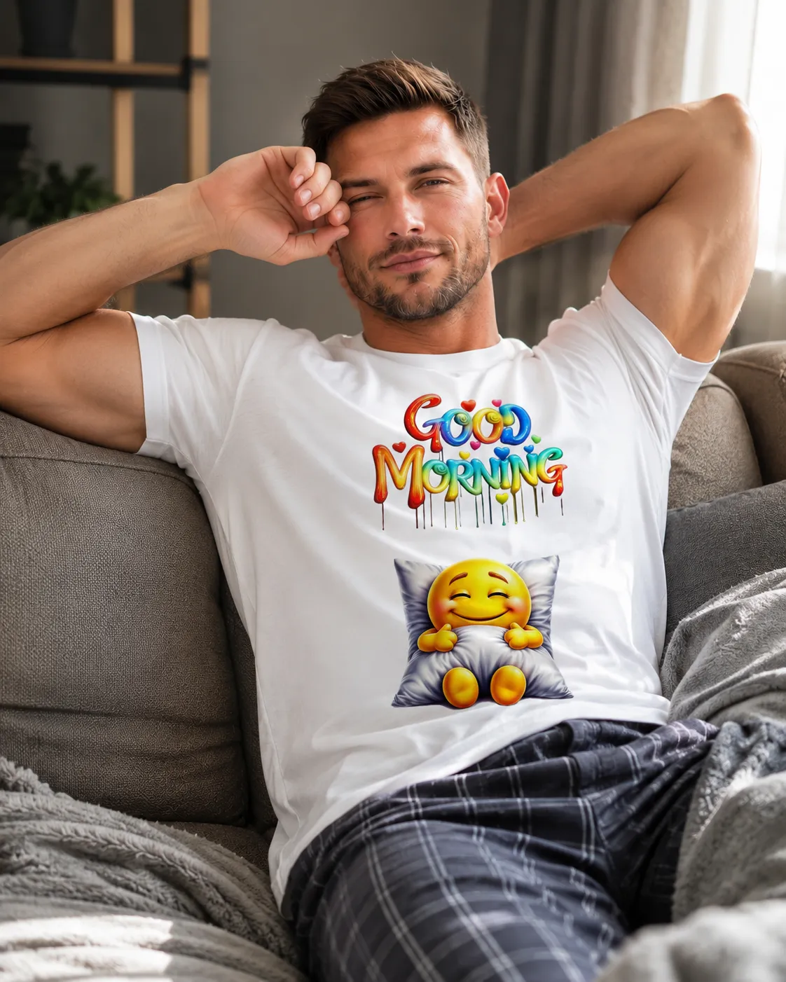 Мъжка Тениска „Good Morning“
