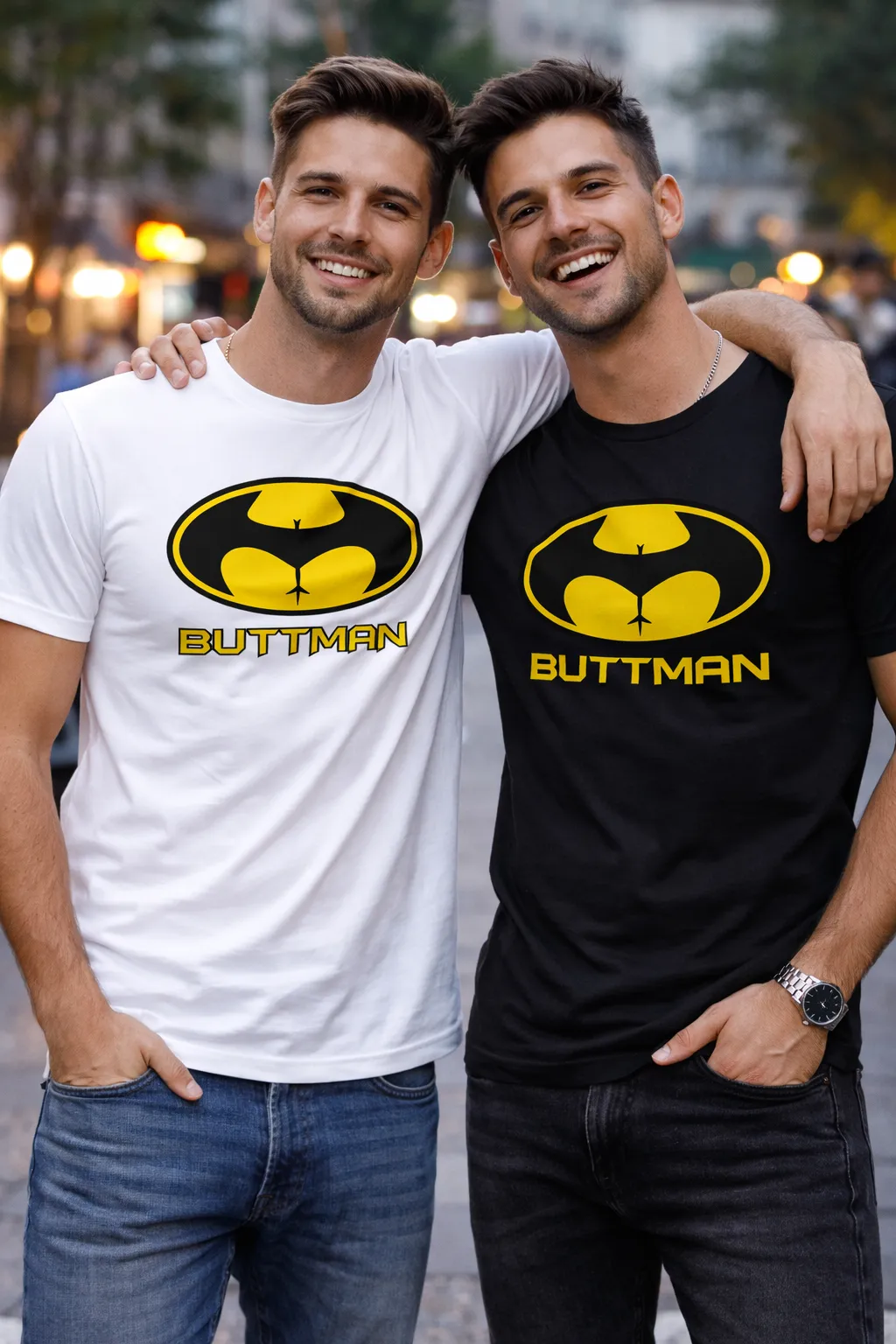 Мъжка Тениска „BUTTMAN“