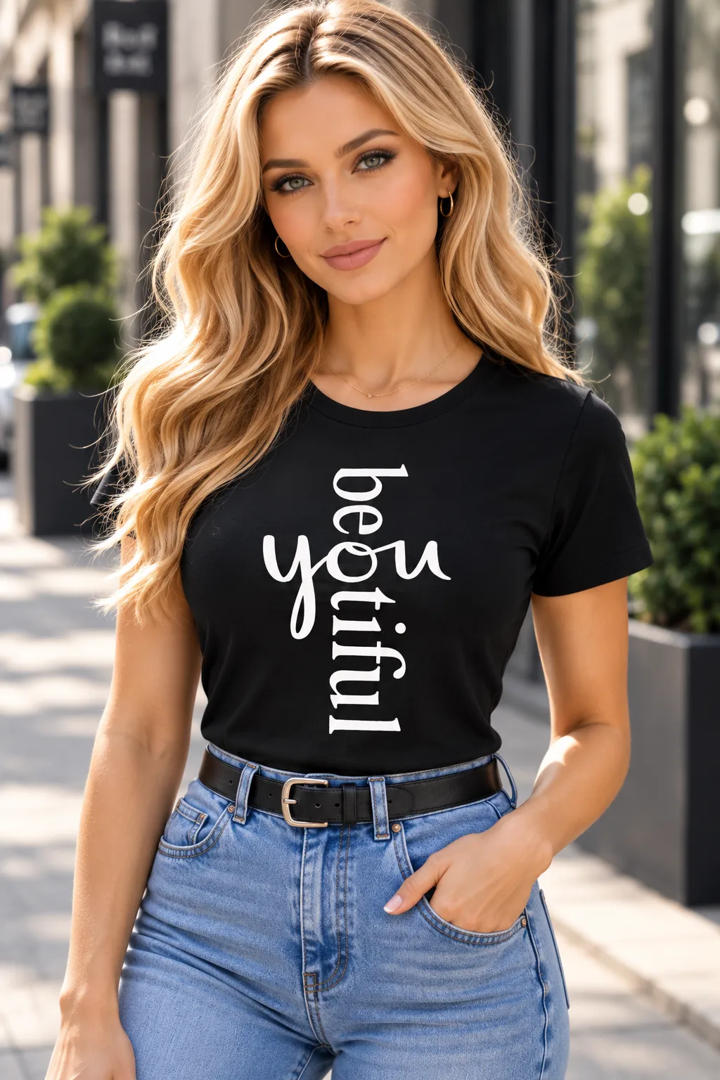 Дамска тениска „Be You Tiful“